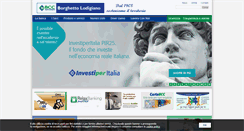 Desktop Screenshot of bccborghettolodigiano.it